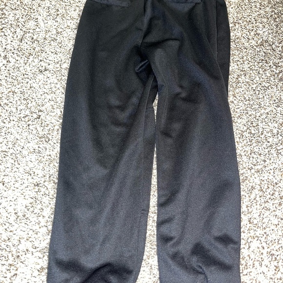 Adidas Boys Elastic Bottom Baseball Pants Aeroready Black youth medium 11-12y - Picture 4 of 5